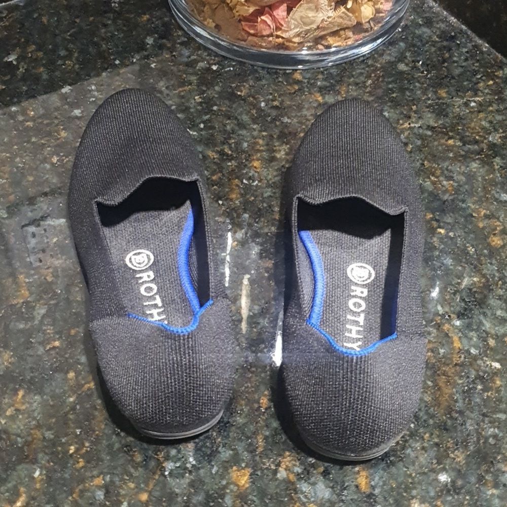 Rothy ’S Black Solid Round Toe The Flat Size 8.5 … - image 3